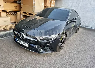 Photo 1 of 21: 2021 Mercedes-Benz CLA250 4Matic, VIN W1K5J4HB4MN175981 — Korean insurance auction