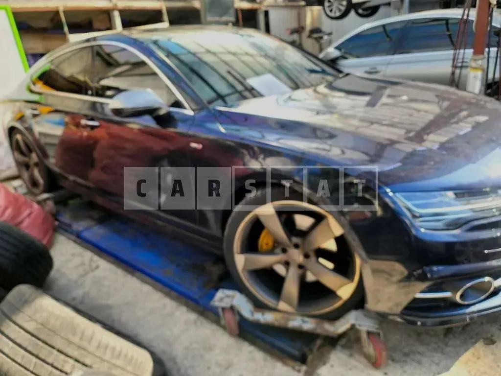 Photo 2 of 9: 2016 Audi A7 55 TDI quattro, VIN WAUZZZ4G5GN086778 — Korean insurance auction