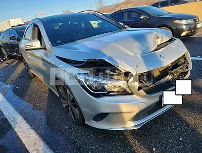 Photo 1 of 9: 2017 Mercedes-Benz CLA250 4Matic, VIN WDDSJ4GB1HN464827 — Korean insurance auction