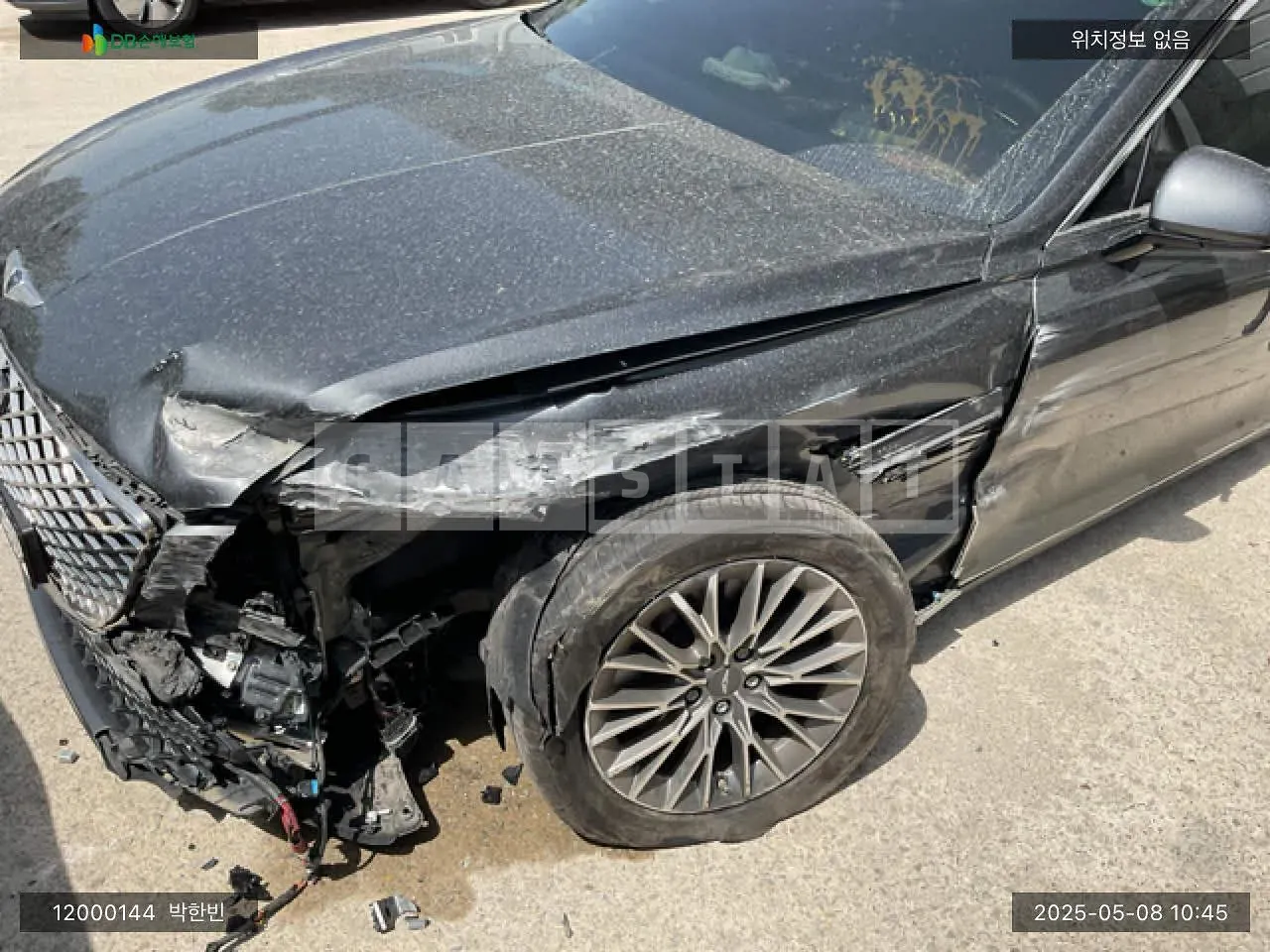 Photo 2 of 25: 2020 Genesis G80, VIN KMTGB41CDMU034067 — Korean insurance auction
