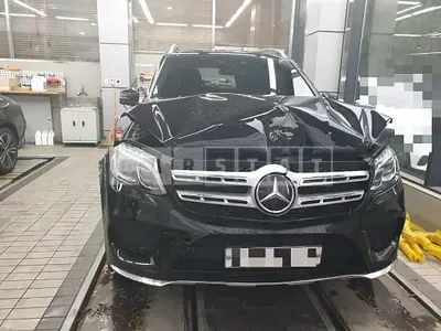 Photo 1 of 8: 2017 Mercedes-Benz GLS350 d 4Matic, VIN WDCDF2EE7HA976390 — Korean insurance auction
