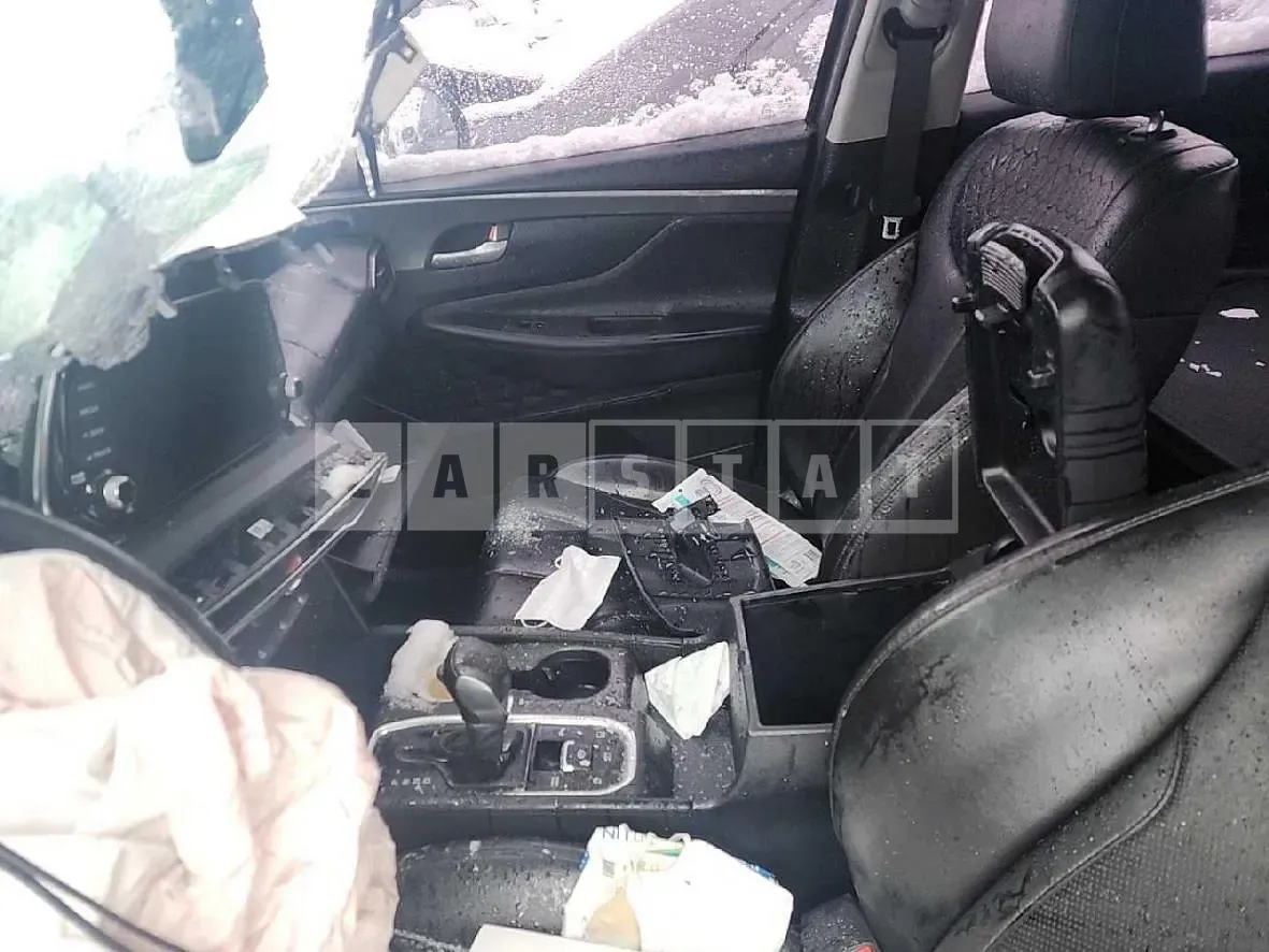 Photo 2 of 13: 2019 Hyundai Santa Fe 2.0, VIN KMHS281BBLU187693 — Korean insurance auction