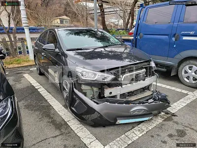 Photo 1 of 7: 2016 Hyundai Ionick Ionic Electric, VIN KMHC051HFHU002546 — Korean insurance auction