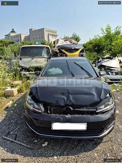 Photo 1 of 11: 2015 Volkswagen Golf 1.4 TSI, VIN WVWZZZAUZGW070450 — Korean insurance auction
