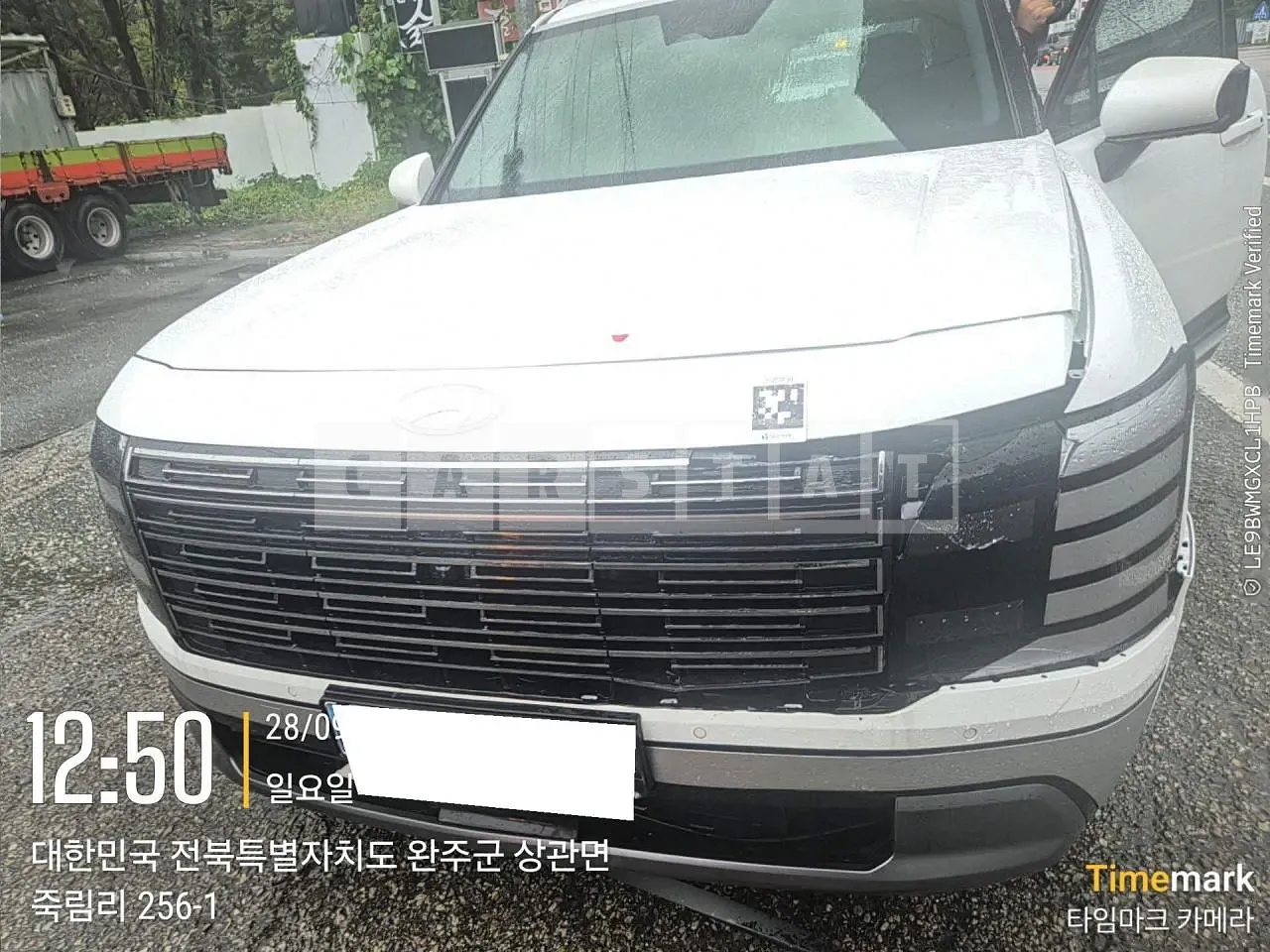 Photo 2 of 29: 2025 Hyundai Palisade Hybrid, VIN KMHRH81ABTU015206 — Korean insurance auction