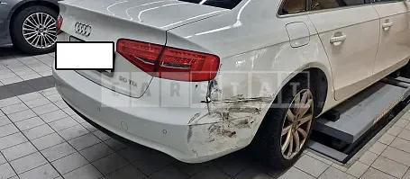 Photo 2 of 5: 2015 Audi A4 30 TDI, VIN WAUZZZ8K9FA077537 — Korean insurance auction