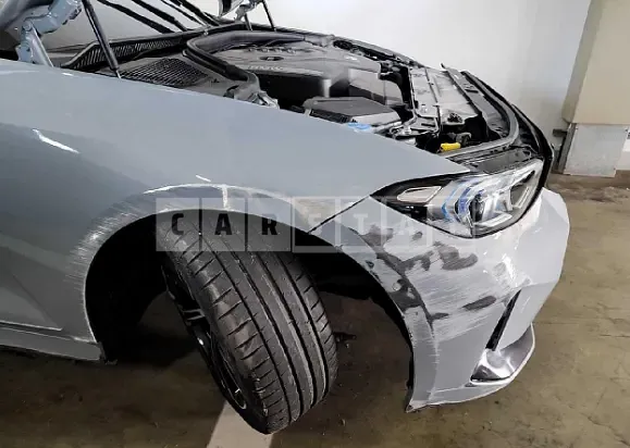 Photo 2 of 9: 2023 BMW 320i, VIN WBA61FS00PFN83293 — Korean insurance auction
