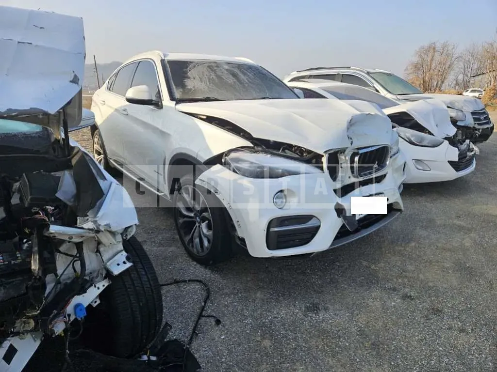 Photo 2 of 8: 2018 BMW X6 xDrive 30d, VIN WBAKV2101J0Z80504 — Korean insurance auction