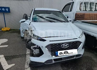 Photo 1 of 5: 2020 Hyundai Kona, VIN KMHK4815GLU556484 — Korean insurance auction