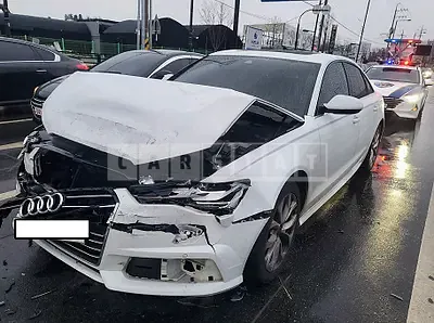 Photo 1 of 42: 2018 Audi A6 35 TDI Four, VIN WAUZZZ4G4JN105411 — Korean insurance auction