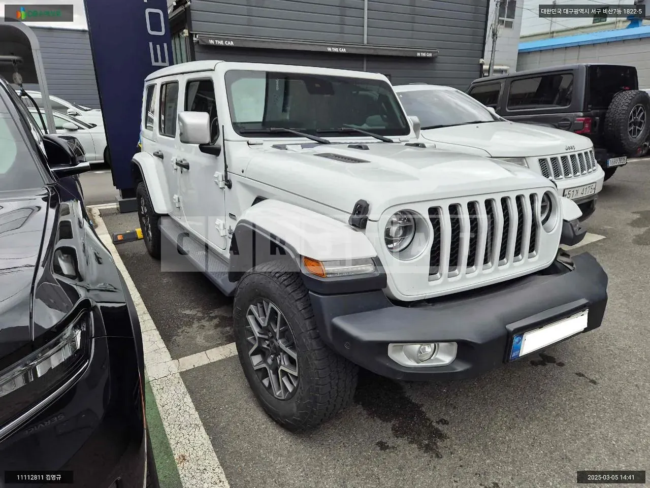 Photo 2 of 16: 2022 Jeep Zip Wrangler Sahara 4XE, VIN 1C4JJXP66NW249279 — Korean insurance auction