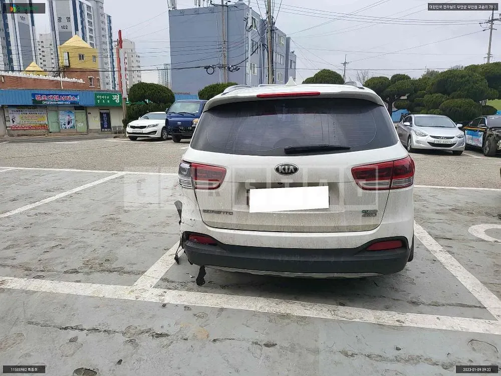 Photo 2 of 10: 2015 Kia Sorento /Sorrento, VIN KNAPK81BDFA089907 — Korean insurance auction