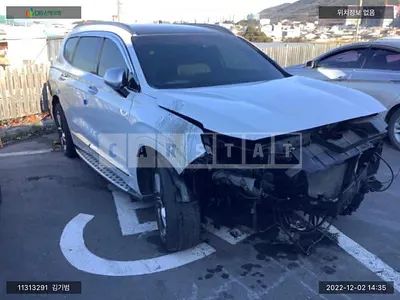Photo 1 of 11: 2019 Hyundai Santa Fe, VIN KMHS581BBLU196955 — Korean insurance auction