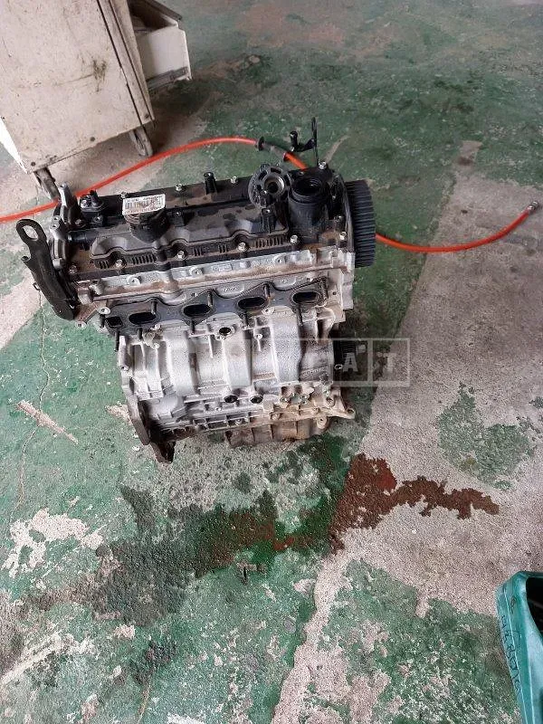 Photo 2 of 3: 2021 Hyundai Engine /Santa Fe, VIN KMHS281HGMU344462 — Korean insurance auction