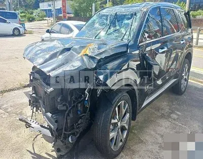 Photo 1 of 42: 2022 Hyundai Palisade 2.2, VIN KMHR381ABNU431772 — Korean insurance auction