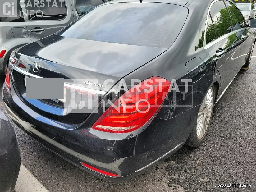 Photo 2 of 14: 2017 Mercedes-Benz S350d 4Matic L, VIN WDDUG3DB9HA305714 — Korean insurance auction