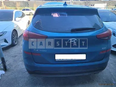 Photo 1 of 20: 2019 Hyundai Tucson, VIN KMHJ2817GKU965282 — Korean insurance auction