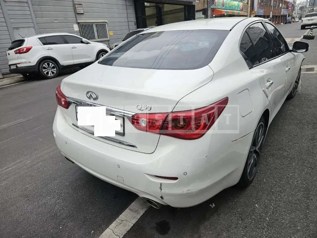 Photo 2 of 17: 2015 Infiniti Q50 2.2d — Korean insurance auction