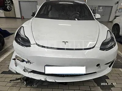 Photo 1 of 14: 2021 Tesla Model 3 Performance, VIN 5YJ3E1EC3MF912121 — Korean insurance auction