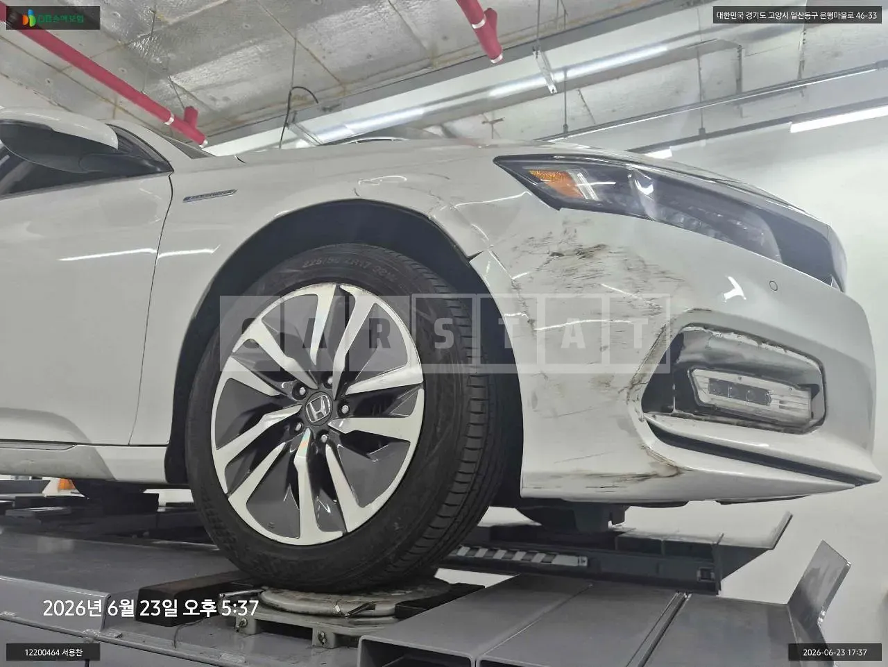 Photo 2 of 26: 2019 Honda Accord Hybrid, VIN 1HGCV3690KA512628 — Korean insurance auction