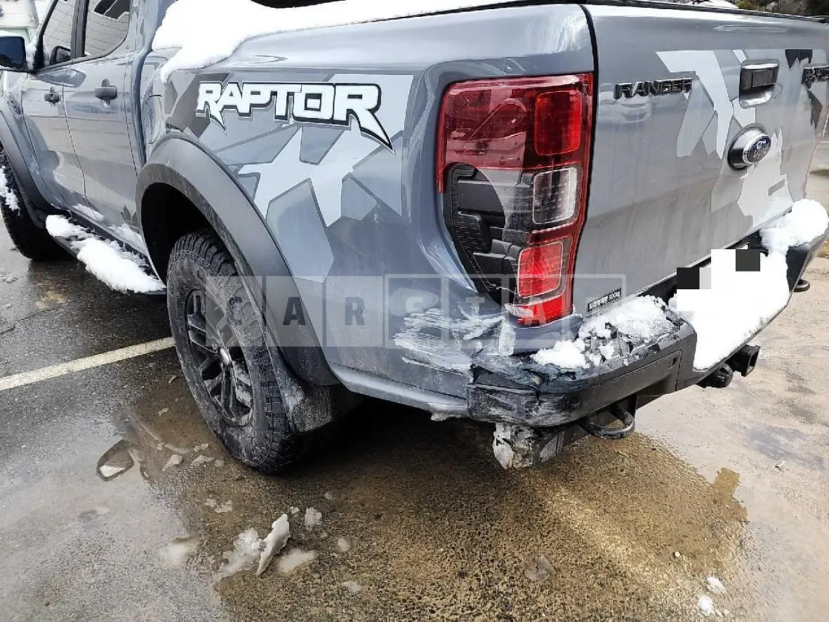 Photo 2 of 32: 2022 Ford Ranger Raptor, VIN 6FPPXXMJ2NME62421 — Korean insurance auction