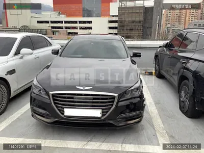 Photo 1 of 13: 2018 Hyundai Genesis /G80, VIN KMHGN41DDKU314546 — Korean insurance auction