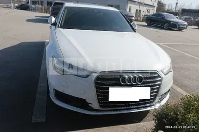 Photo 1 of 10: 2016 Audi A6 40 TDI Four, VIN WAUZZZ4G2GN047016 — Korean insurance auction