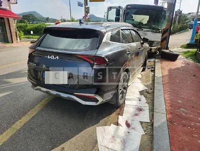 Photo 1 of 9: 2022 Kia Sportage 1.6T Gasoline — Korean insurance auction