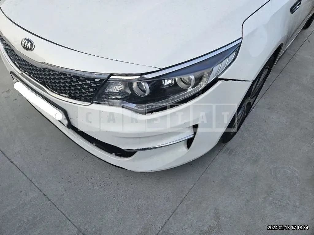 Photo 2 of 12: 2016 Kia K5, VIN KNAGX411BGA091913 — Korean insurance auction
