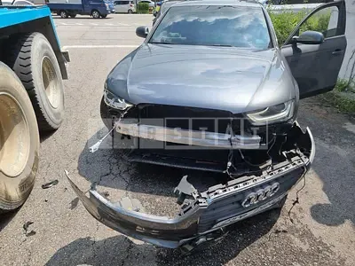 Photo 1 of 6: 2015 Audi A4, VIN WAUZZZ8KXFN030963 — Korean insurance auction