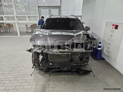 Photo 1 of 14: 2019 Hyundai Santa Fe, VIN KMHS281ABKU146780 — Korean insurance auction
