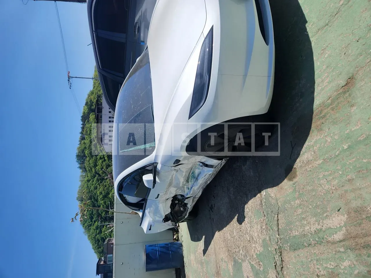 Photo 2 of 48: 2025 Tesla Model 3 Long Range, VIN LRW3E7EK9SC562141 — Korean insurance auction