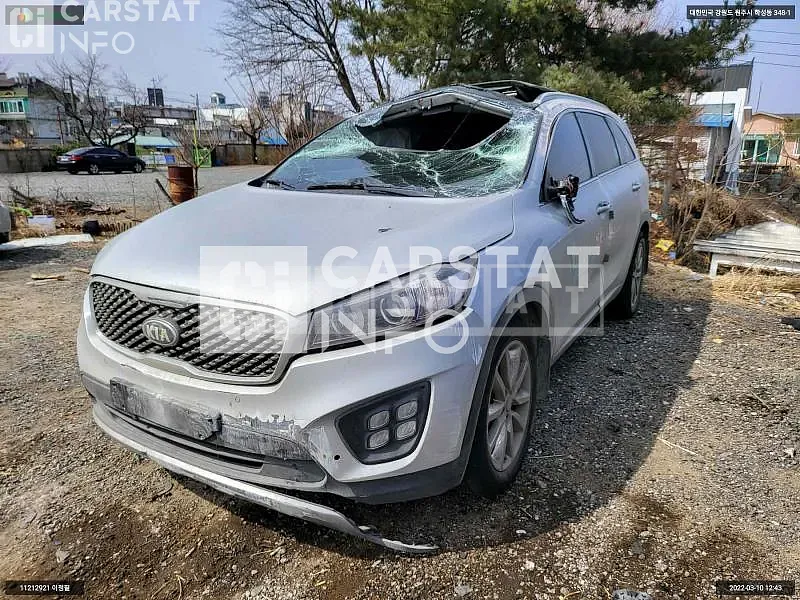 Photo 2 of 10: 2016 Kia Sorento, VIN KNAPK81ADGA226579 — Korean insurance auction