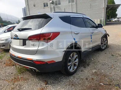 Photo 1 of 38: 2014 Hyundai Santa Fe, VIN KMHSW81UBFU307071 — Korean insurance auction