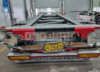 Photo 1 of 10: 2022 Columan Trailer 40 Fit Container Transport Trailer, VIN NLFS30700N0055434 — Korean insurance auction