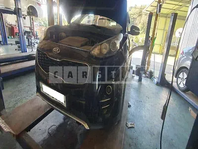 Photo 1 of 14: 2016 Kia Sportage, VIN KNAPM813BGK062386 — Korean insurance auction