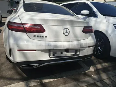 Photo 1 of 7: 2017 Mercedes-Benz E220d Coupe, VIN WDD1J1EB7HF021301 — Korean insurance auction