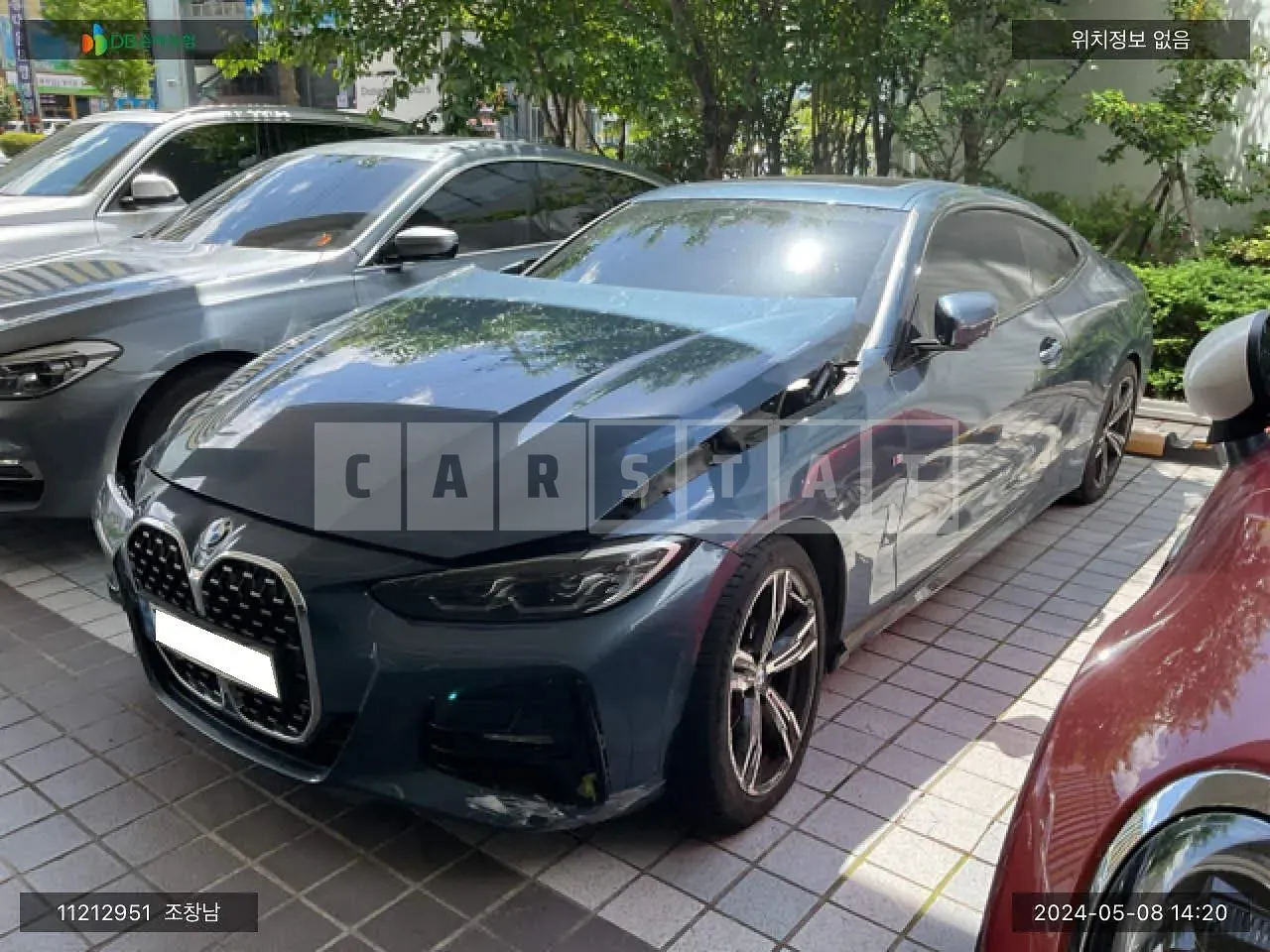Photo 2 of 18: 2021 BMW 420d Coupe, VIN WBA11AS01MCF69514 — Korean insurance auction