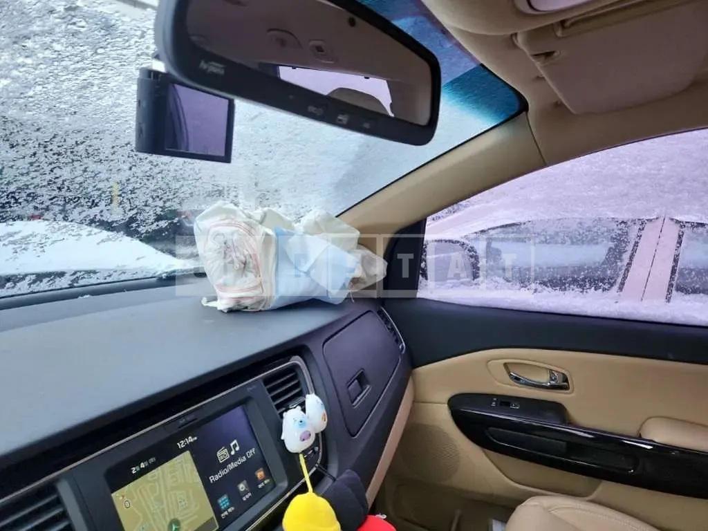 Photo 2 of 15: 2018 Kia Carnival, VIN KNAMD81ABJS432337 — Korean insurance auction