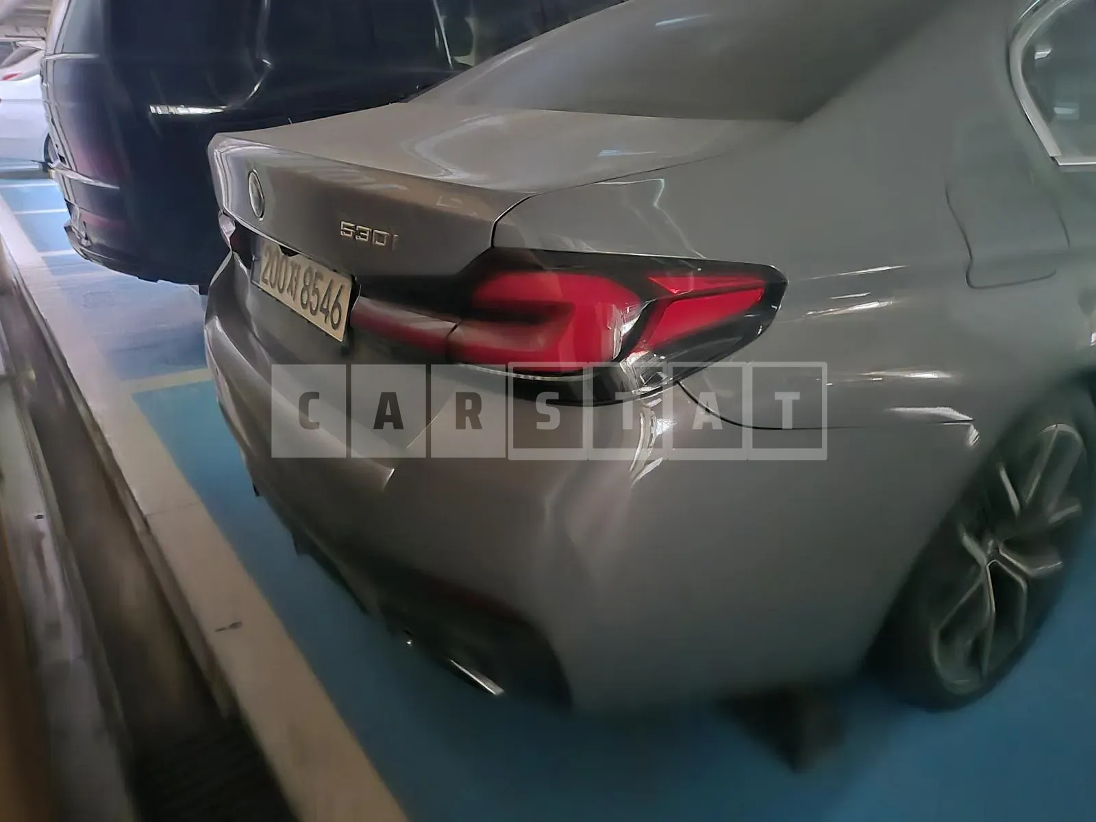 Photo 2 of 7: 2022 BMW 530i, VIN WBA71BH03NCK79474 — Korean insurance auction