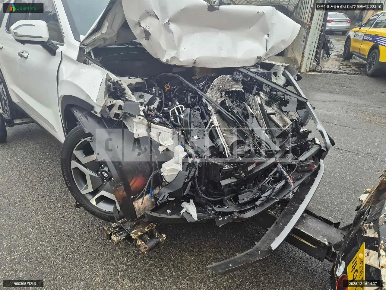 Photo 2 of 10: 2022 Hyundai Palisade, VIN KMHR381ADPU492912 — Korean insurance auction
