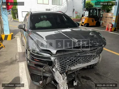Photo 1 of 22: 2021 Genesis GV70, VIN KMTMA81BDNU057369 — Korean insurance auction
