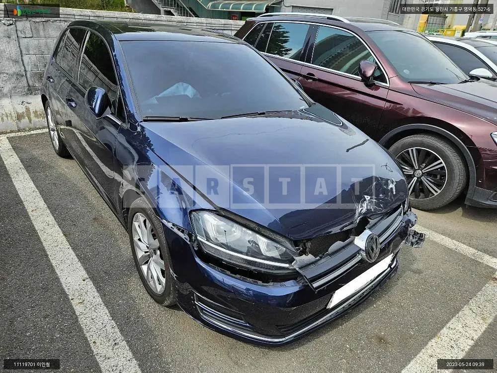 Photo 2 of 13: 2015 Volkswagen Golf 2.0 TDI BMT, VIN WVWZZZAUZGW076962 — Korean insurance auction