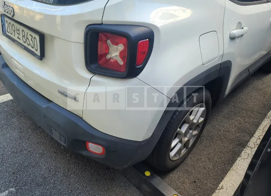 Photo 2 of 12: 2021 Jeep Zip Renegade 2.4 FWD, VIN 1C4NJCBB1MPM79089 — Korean insurance auction