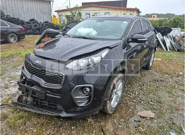 Photo 2 of 15: 2018 Kia Sportage, VIN KNAPN815GJK412837 — Korean insurance auction