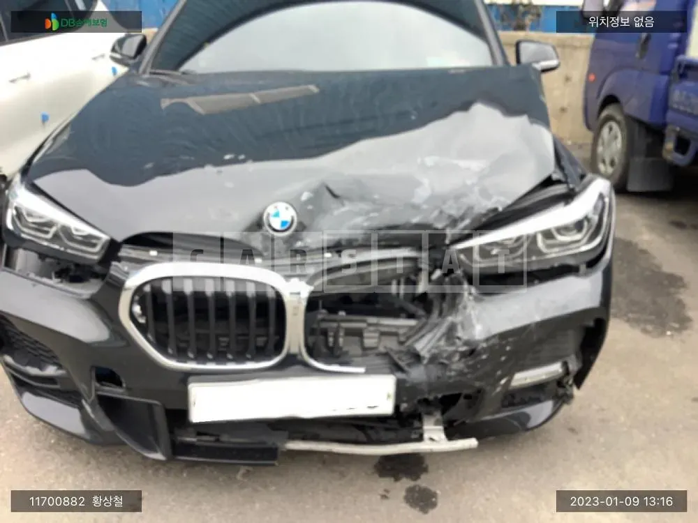 Photo 2 of 9: 2020 BMW X1 xDrive 20i M Sport Package, VIN WBA11DG00L5R03364 — Korean insurance auction