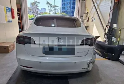 Photo 1 of 48: 2021 Tesla Model 3 Long Range — Korean insurance auction