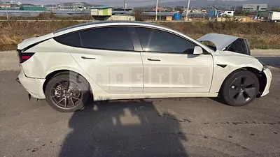 Photo 1 of 12: 2021 Tesla Model 3 — Korean insurance auction