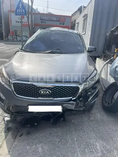 Photo 1 of 9: 2015 Kia Sorento, VIN KNAPG81ABFA082194 — Korean insurance auction