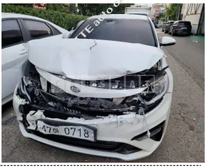 Photo 1 of 13: 2019 Kia K5, VIN KNAGT416BLA378556 — Korean insurance auction